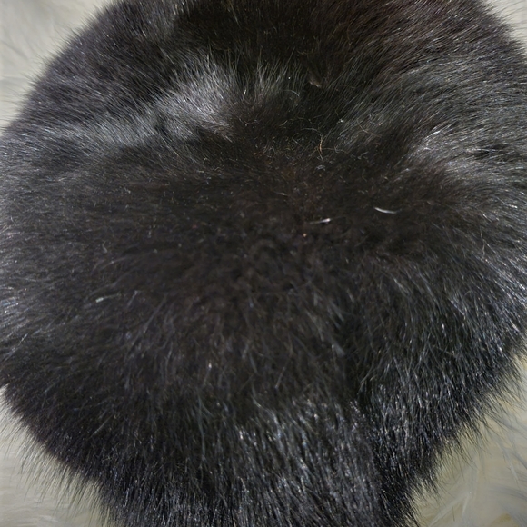 VINTAGE 60'S BONWIT TELLER MOD FOX FUR HAT - Picture 2 of 9